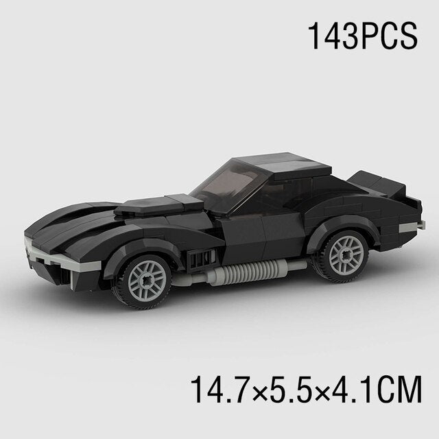 Lego Building Blocks Racing Sports Car