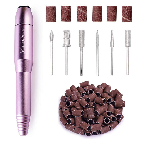 Electric Nail Drill - Professional Nail File Kit Compact Efile for Acrylic