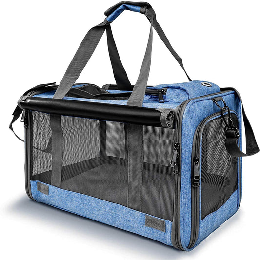 Pet Carrier - Large & Medium Cats Or Small Dog Travel Carrier