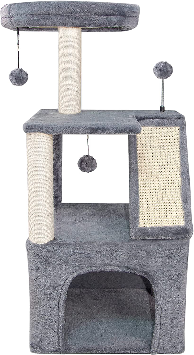 Cat Tree - Cat Condo With Two Hammocks