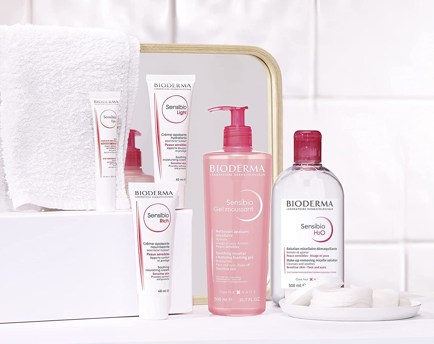 Makeup Remover Cleanser - Bioderma Sensibio H2O Micellar Water Sensitive Face Cleanser