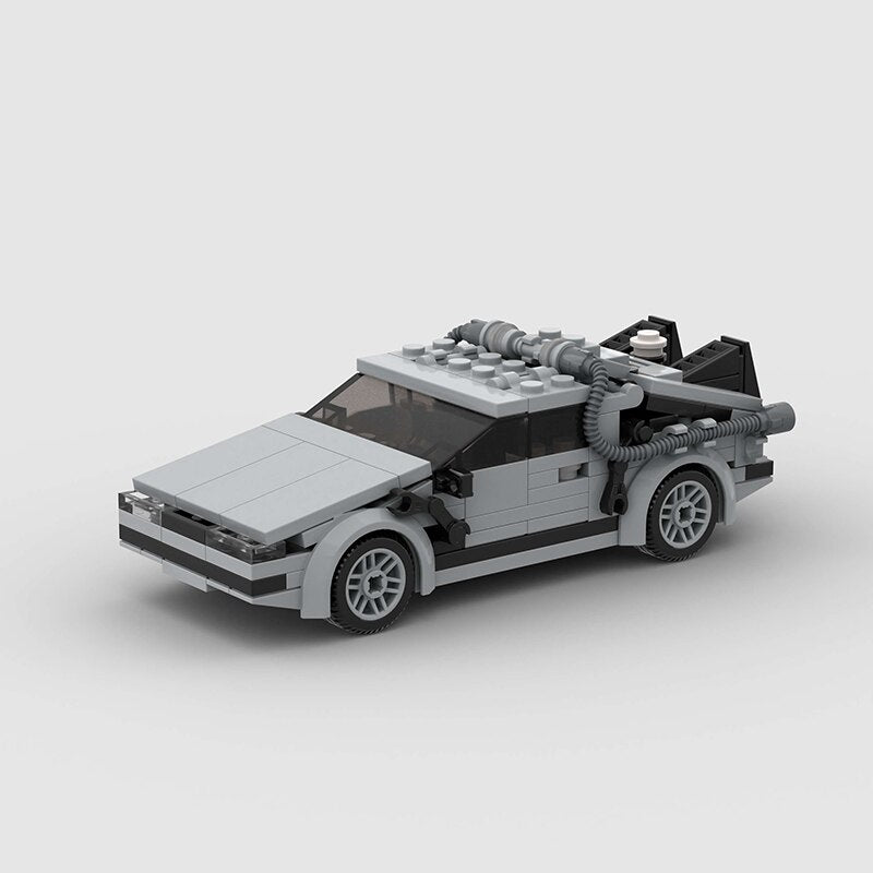Back to the Future Lego Toys Car - Building Blocks Car