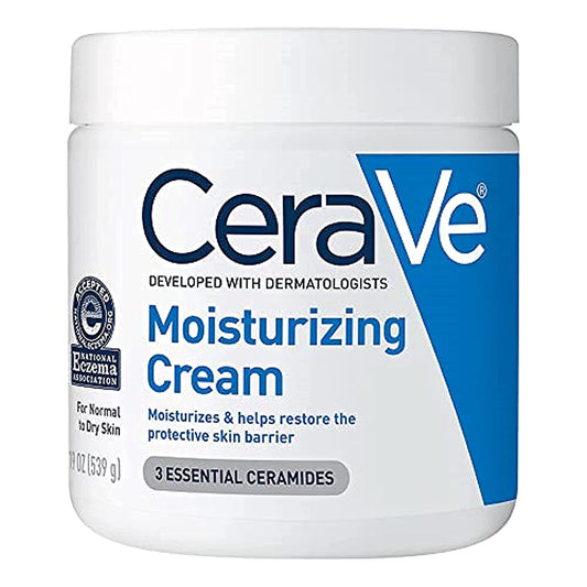Cerave - Hydrating Moisturizing Cream Nourishing Body and Face Moisturizer for Dry Skin - Enriched with Hyaluronic Acid and Ceramides