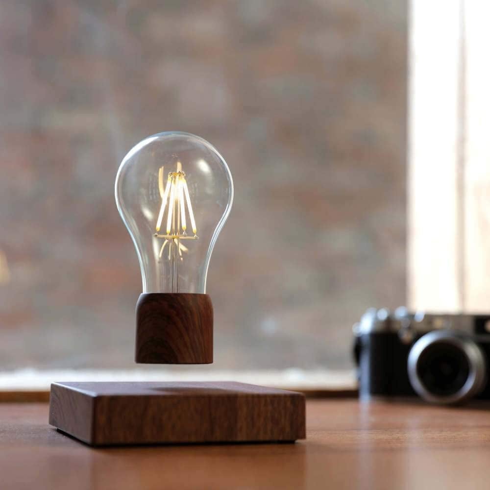 Wireless Magnetic Levitating LED Light Bulb: Unique Gift Home & Office Decor