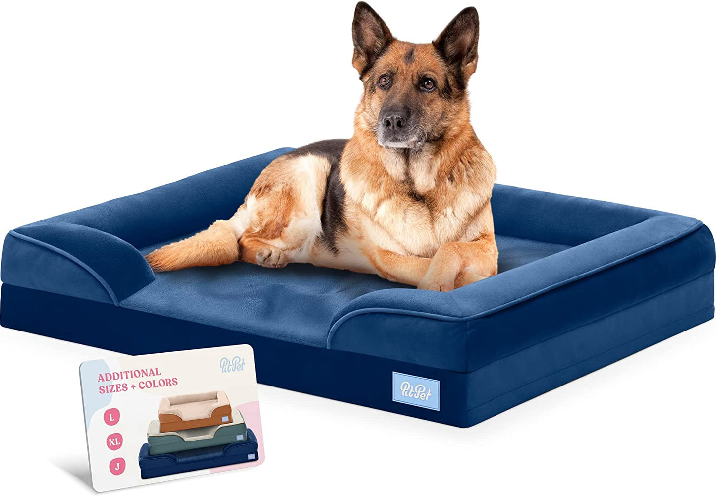 Dog Sofa Bed - Ultra Comfortable Breathable Dog Beds & Waterproof Neck Support