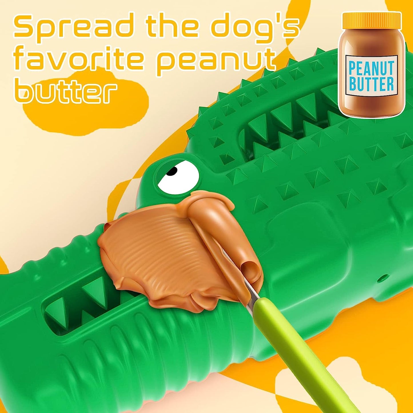 Dog Toy - Indestructible Squeaky Dog Chew - Toys for Aggressive Chewers