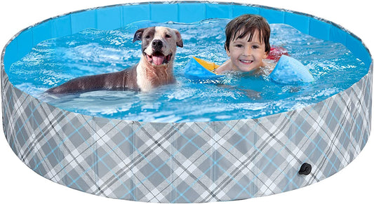 Foldable Dog Swimming Pool - Outdoor/Indoor Leak-Proof Dog Pool