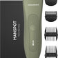 Hair Trimmer - Electric Trimmer/Shaver Ceramic Blade Heads Wet/Dry Groin & Body Shaver