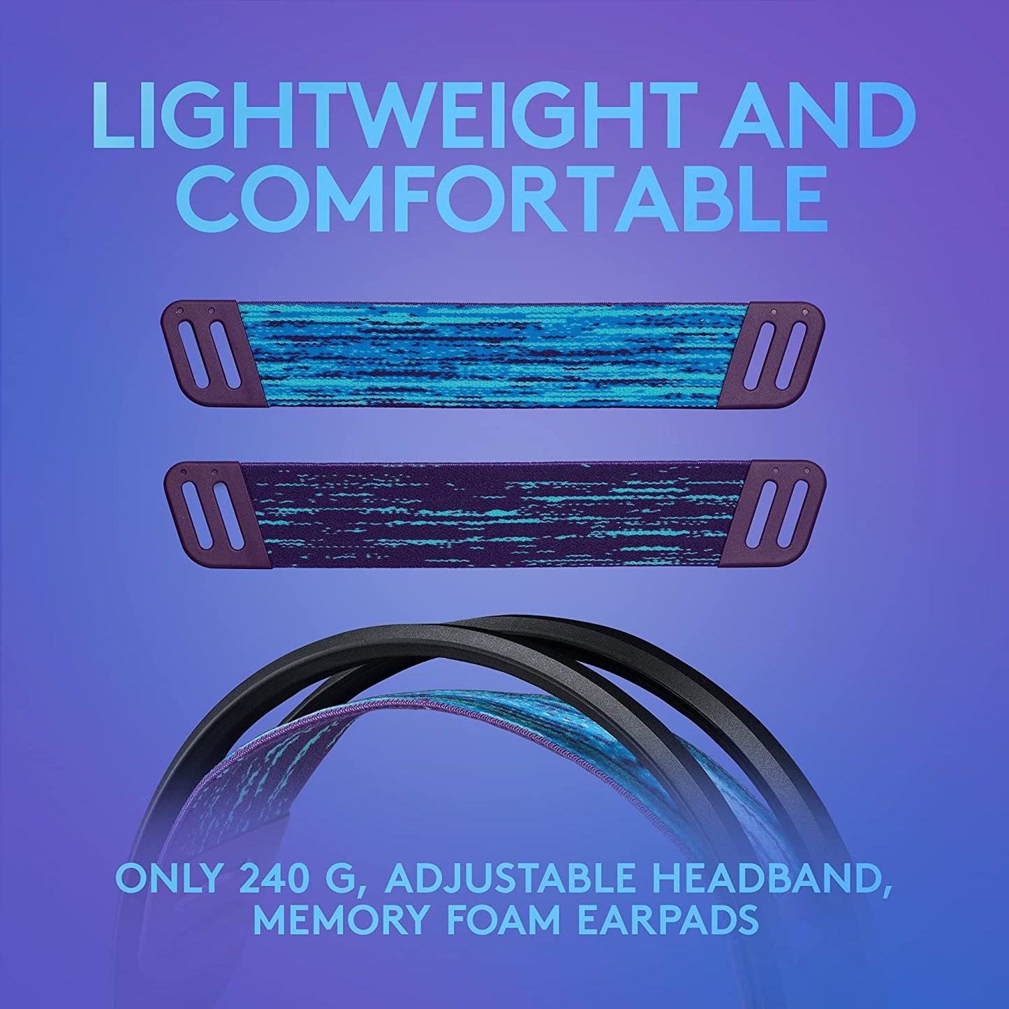 Wired Audio Jack Gaming Headset - Memory Foam Earpads Gaming Headphones PC PlayStation Xbox