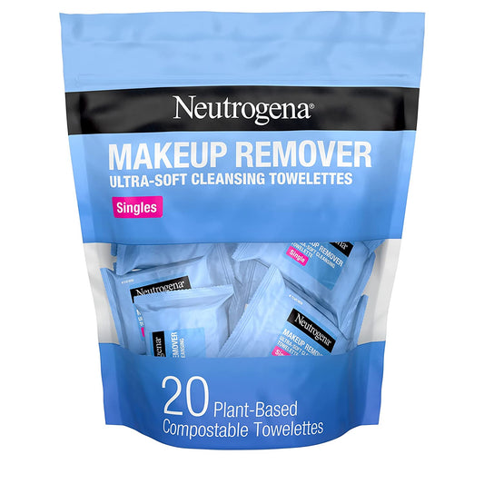 Neutrogena - Makeup Remover Facial Cleansing Wipes Removes Oil/Makeup/Waterproof Mascara