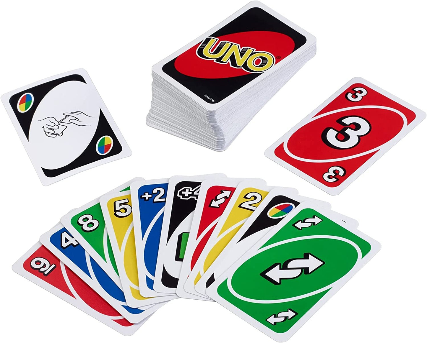 UNO - Classic Colour & Number Matching Card Game - 112 Cards