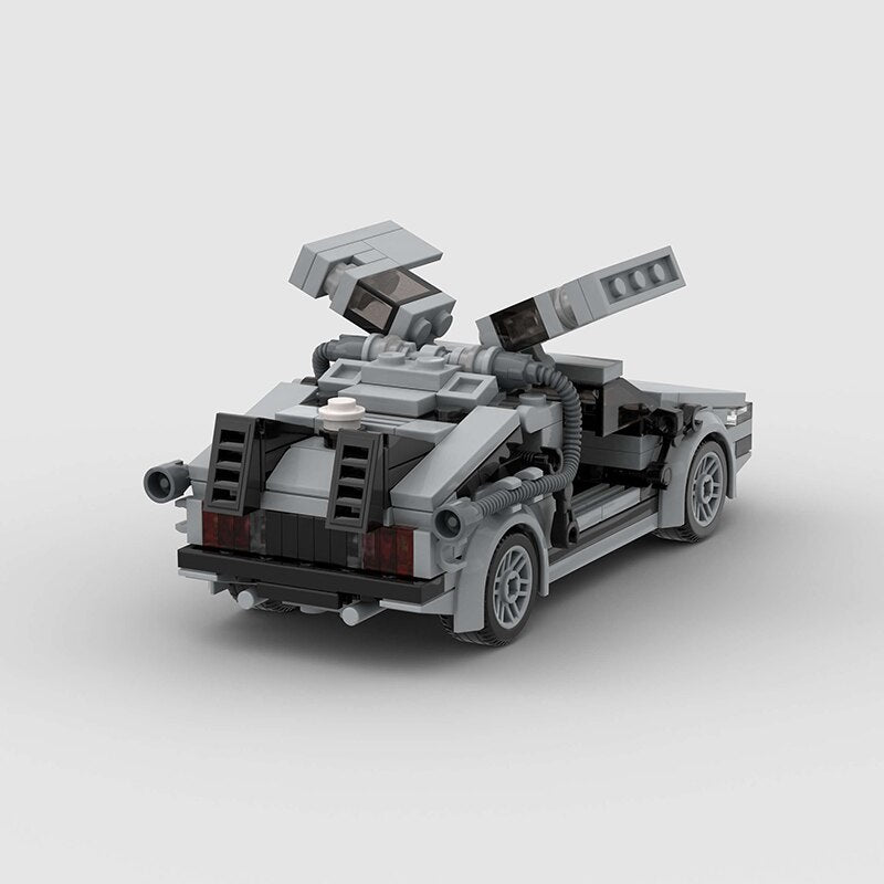 Back to the Future Lego Toys Car - Building Blocks Car