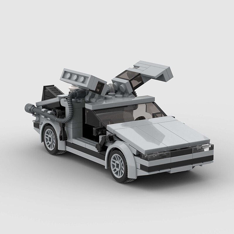 Back to the Future Lego Toys Car - Building Blocks Car