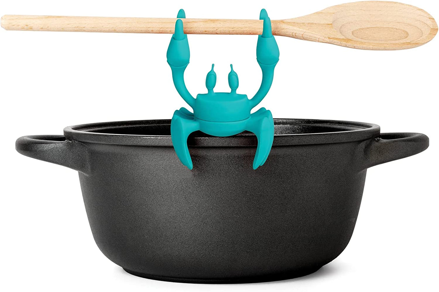 Utensil Holder - Heat Resistant Red Crab Silicone Utensil Rest Kitchen Gifts