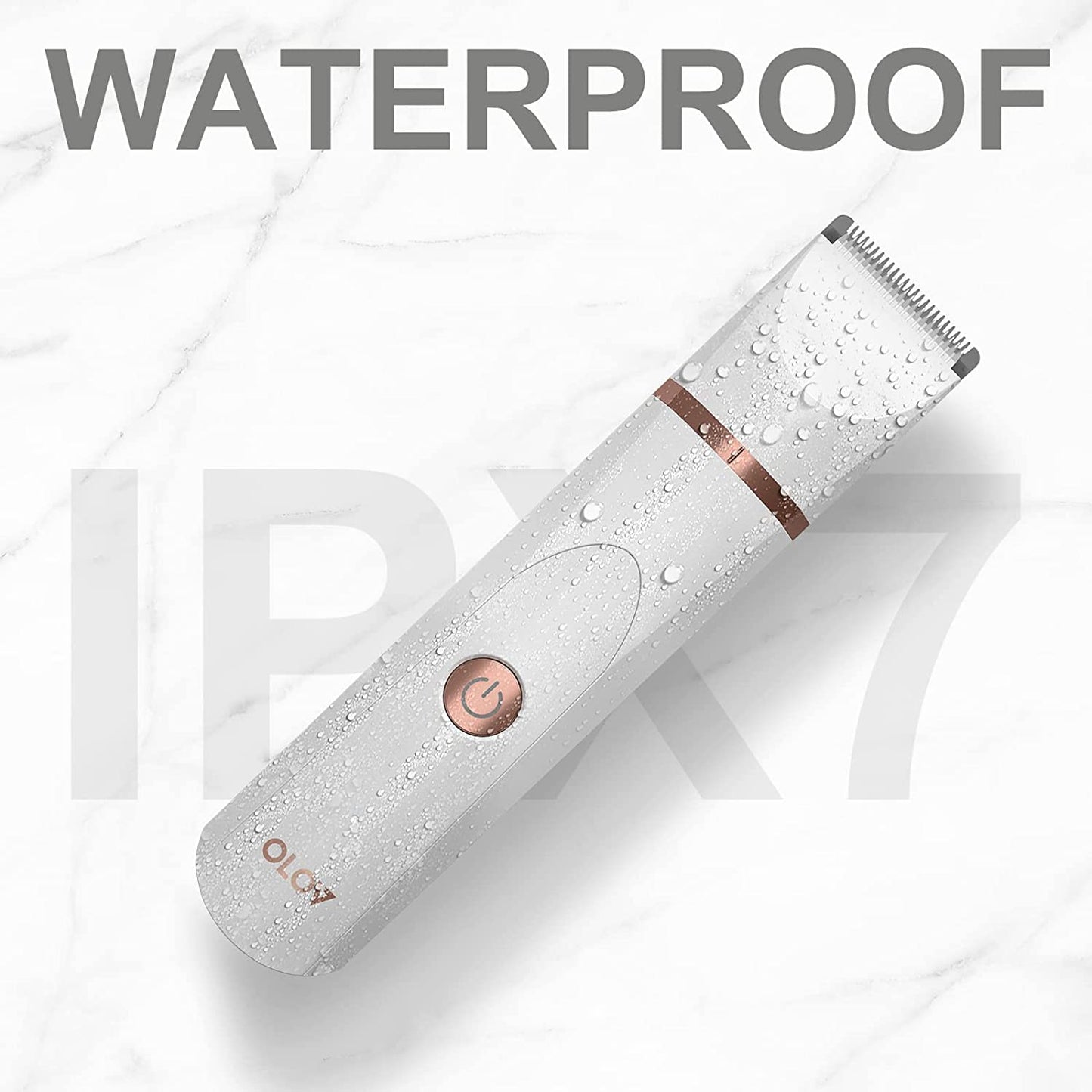 Women Bikini Trimmer - Wet/Dry Body Shaver USB Recharge Dock Waterproof
