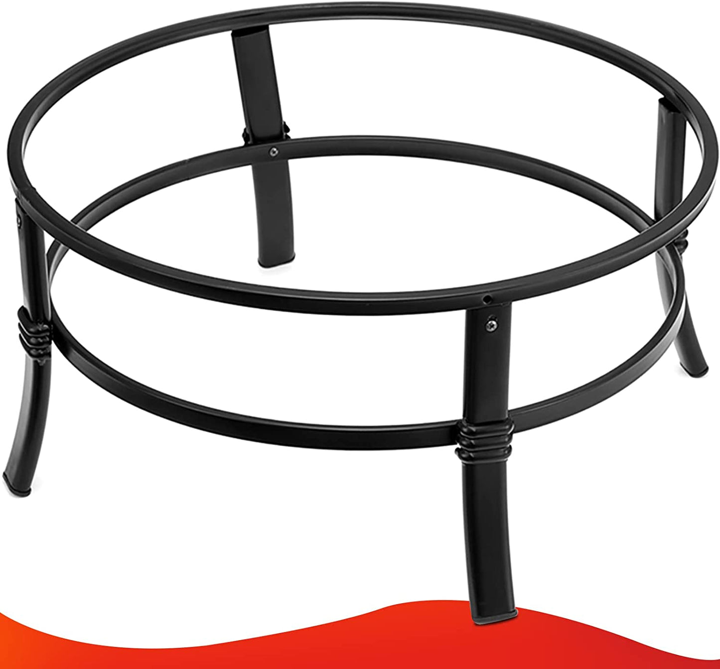 Wood Burning Firepit Bowl for Backyard Camping/Deck Picnic