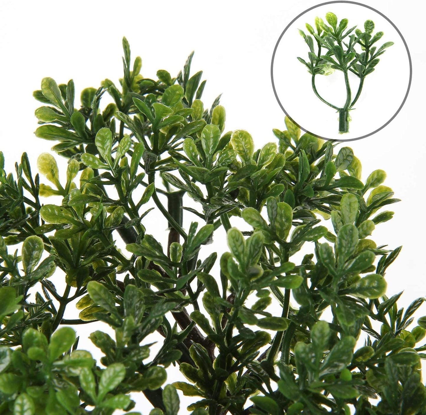 Artificial Bonsai Tree - Fake Indoor Decor Plants with Ceramic Pots