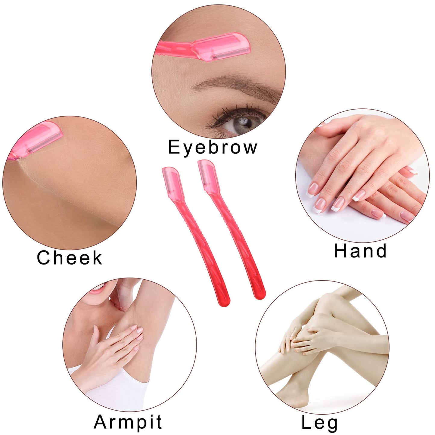 16Pcs Makeup Brushes Set with 1 Eyebrow Razor