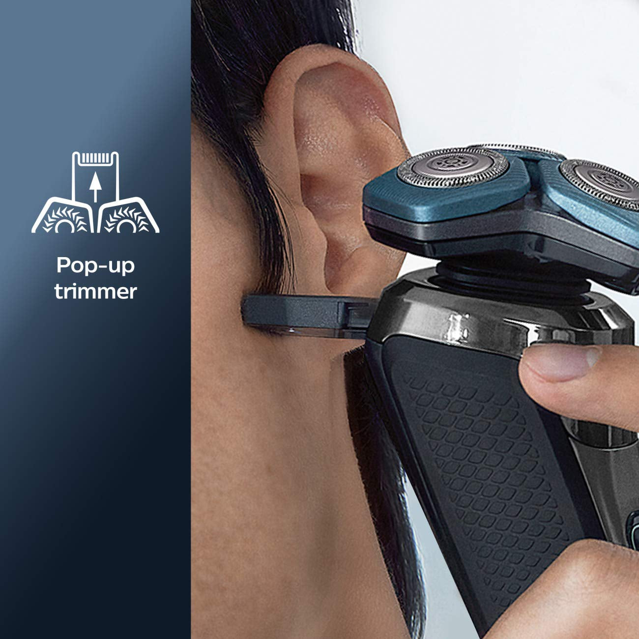 Philips Shaver - Rechargeable Wet & Dry Electric Shaver with Pop-Up Trimmer