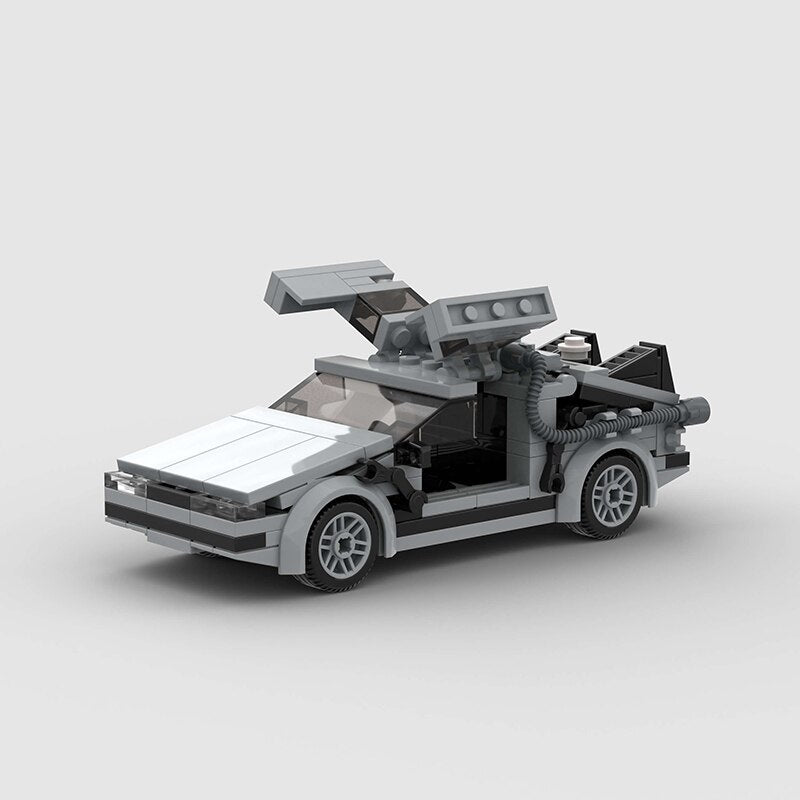 Back to the Future Lego Toys Car - Building Blocks Car