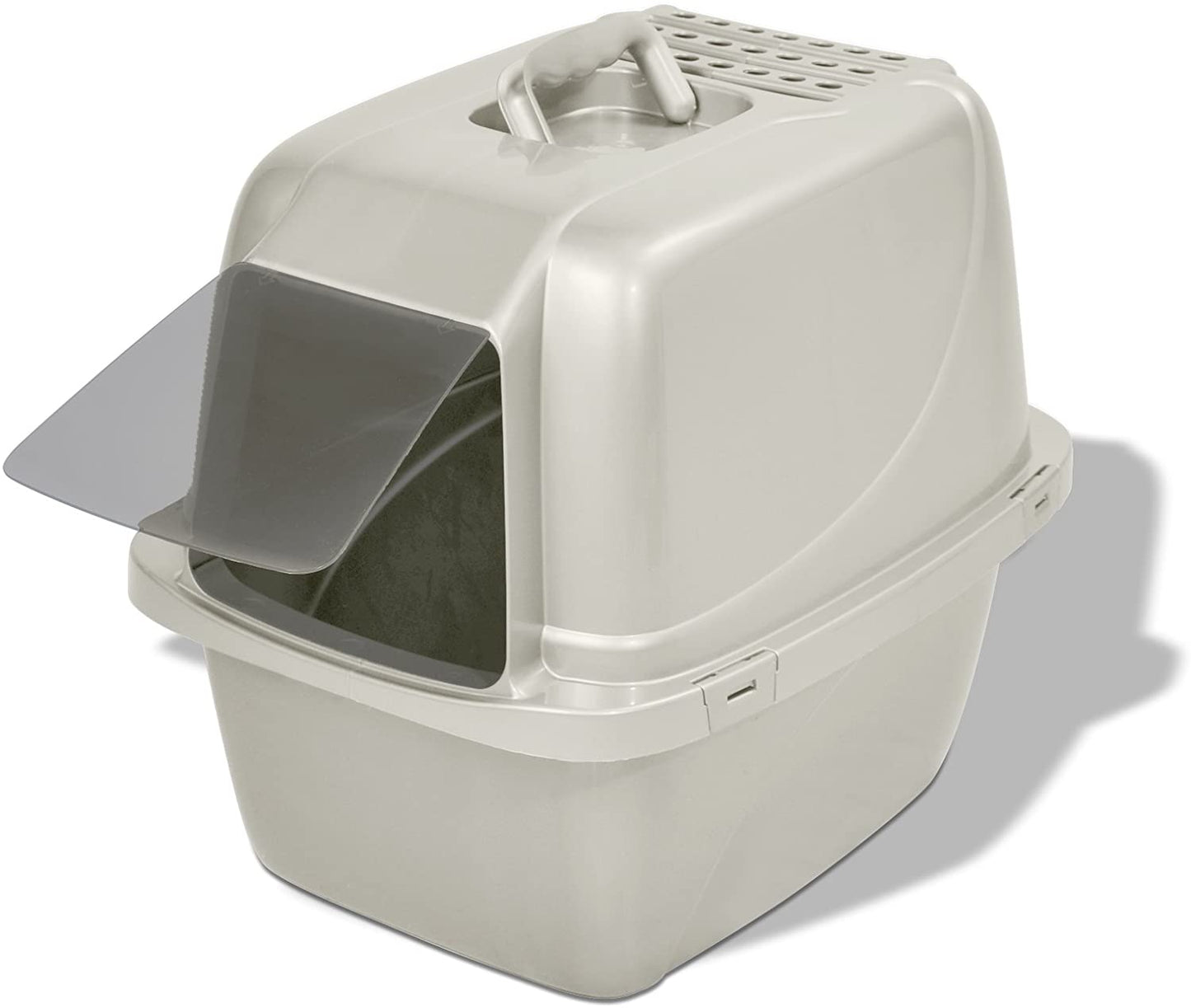 Cat Litter Box Pets Control Enclosed