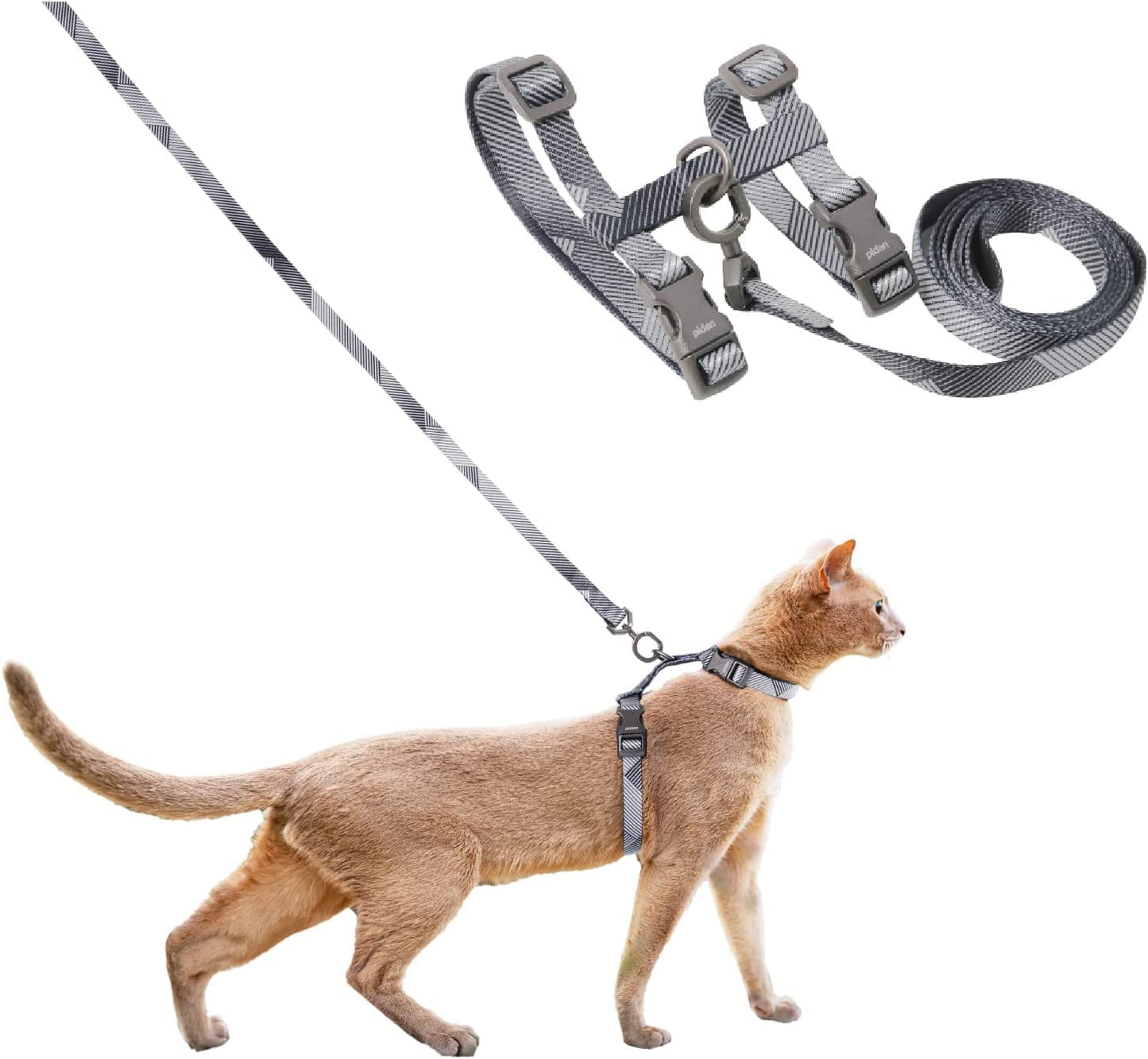 Cat Harness and Leash Set - Cats Escape Proof - Adjustable Harness