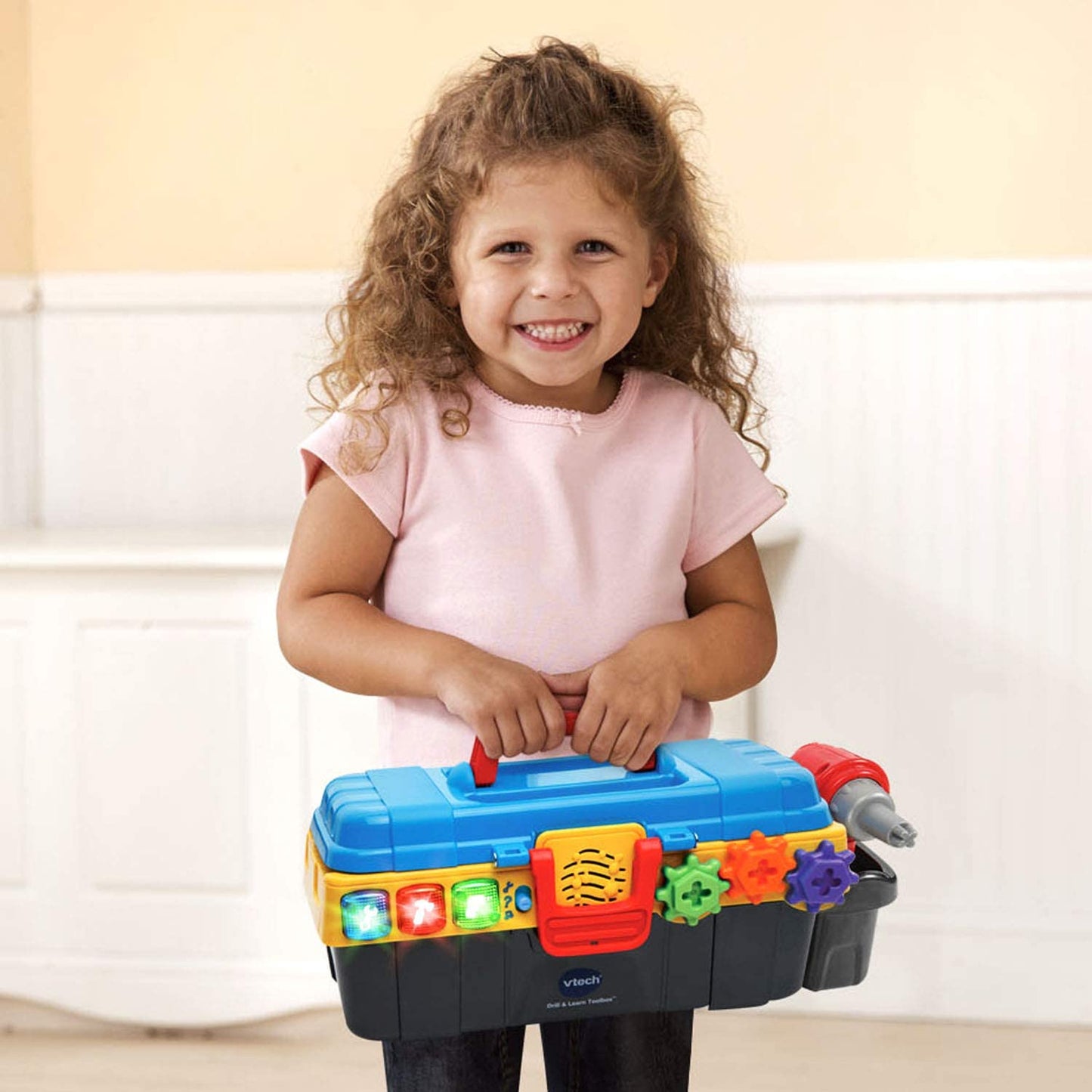 Kids Drill and Learn Toolbox Toddlers Toys