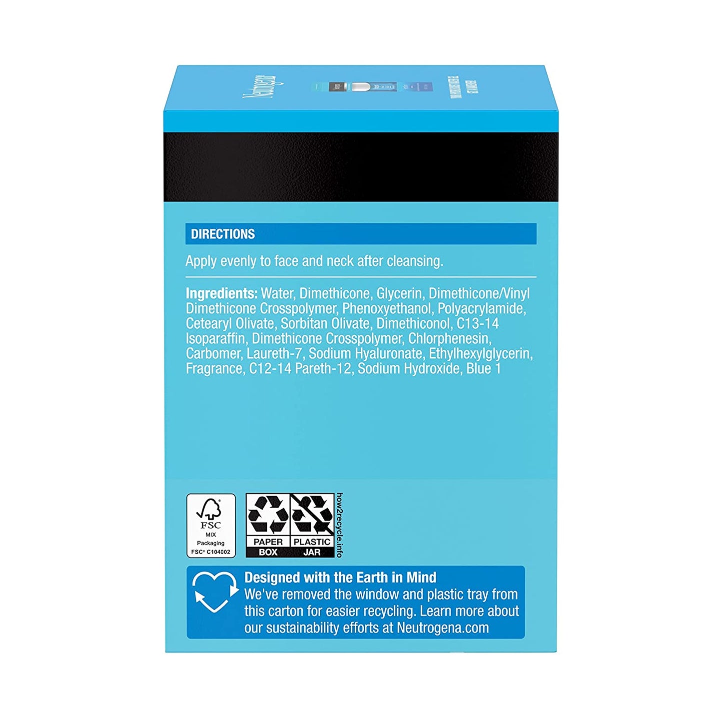 Neutrogena - Daily Face Moisturizer Hydro Boost Hyaluronic Acid Hydrating Water Gel - Oil-Free Face Lotion
