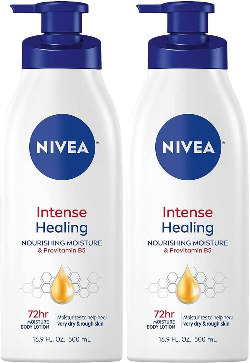 NIVEA - Intense Healing Body Lotion 72 Hour Moisture for Dry Skin
