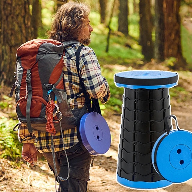 Folding Travel Stool For Outdoor Adventure