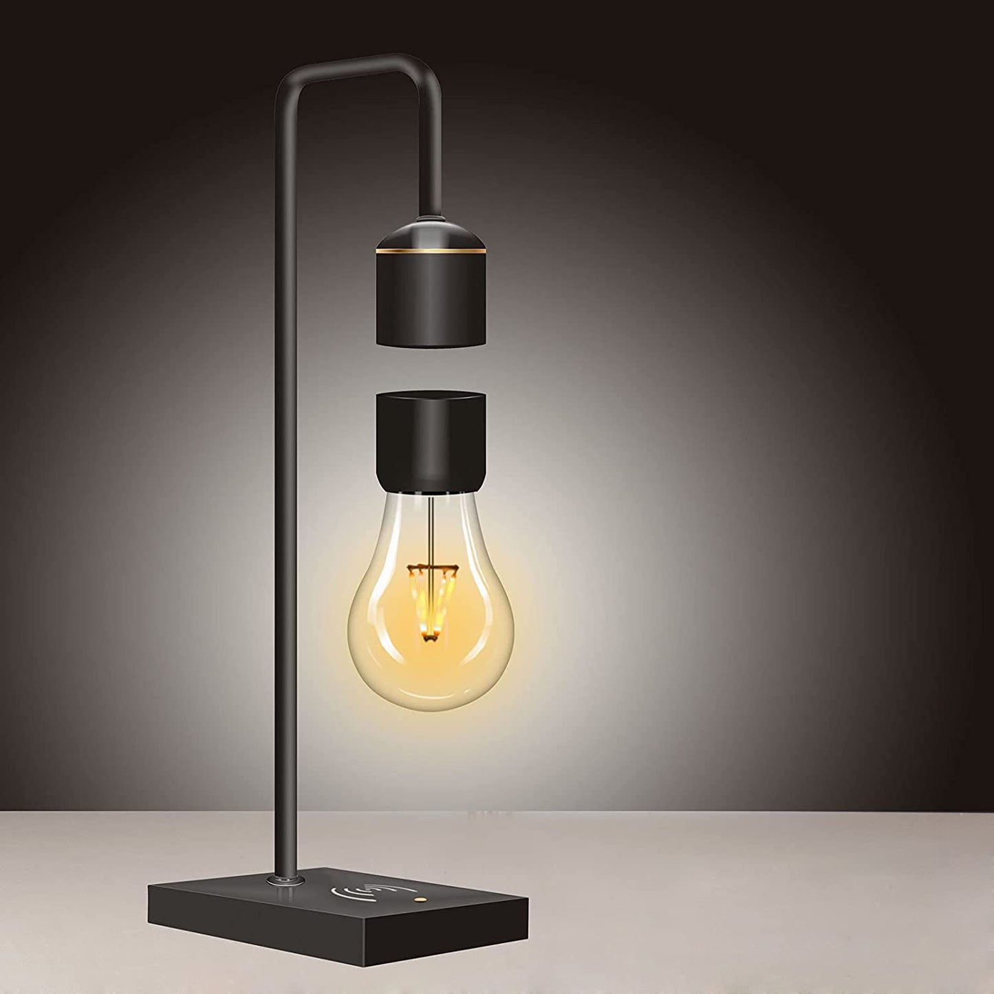 Levitating Lamp - Floating Light Bulb With Wireless Charger