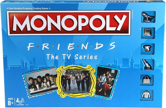 Monopoly Board Game Friends TV Series Edition - Fun Game for Fans Ages 8 and Up