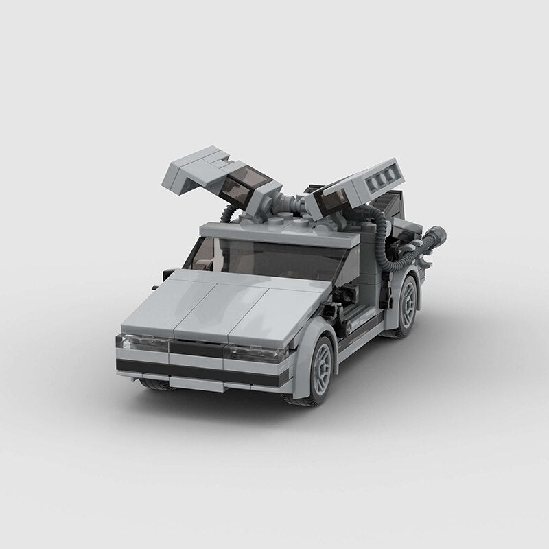 Back to the Future Lego Toys Car - Building Blocks Car