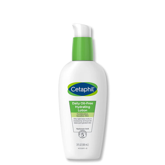 CETAPHIL - Daily Hydrating Lotion - Hyaluronic Acid Infused - 24 Hr Hydration for Combination Skin - Fragrance-Free