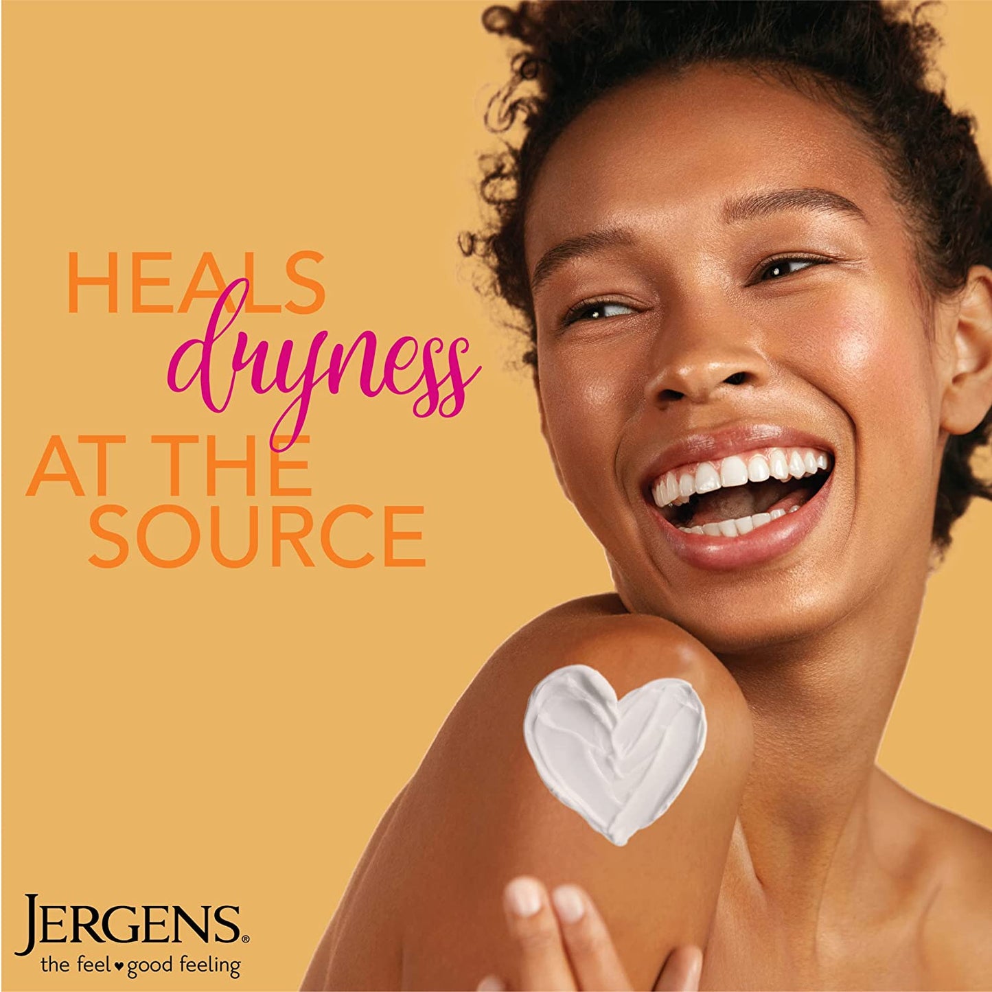 Jergens - Healing Dry Skin Moisturizer - Body and Hand Lotion for Dry Skin With HYDRALUCENCE Blend Vitamins C, E, B5