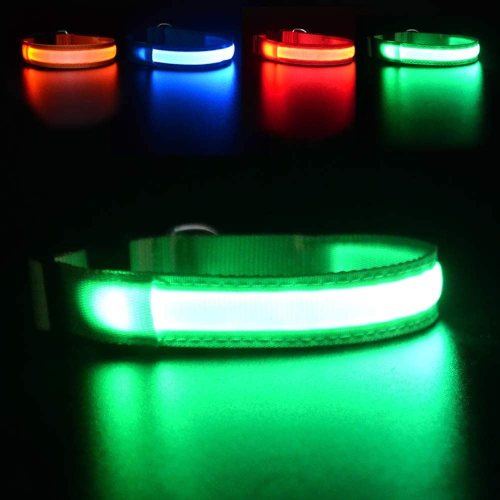 Dog Collars - Waterproof LED Rechargeable Dog Collar