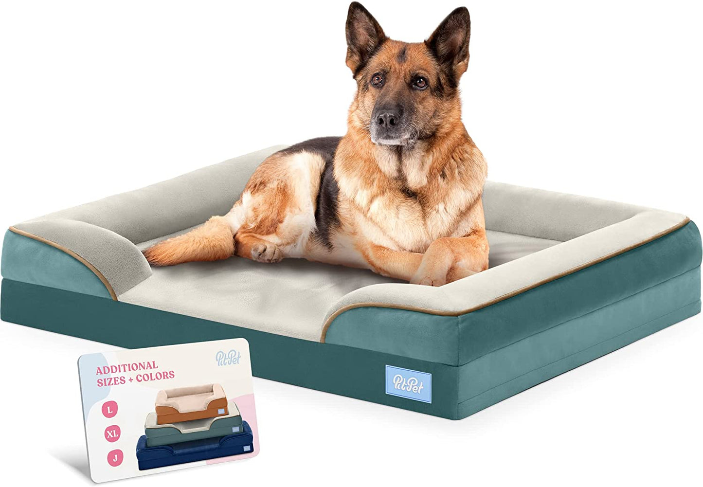 Dog Sofa Bed - Ultra Comfortable Breathable Dog Beds & Waterproof Neck Support