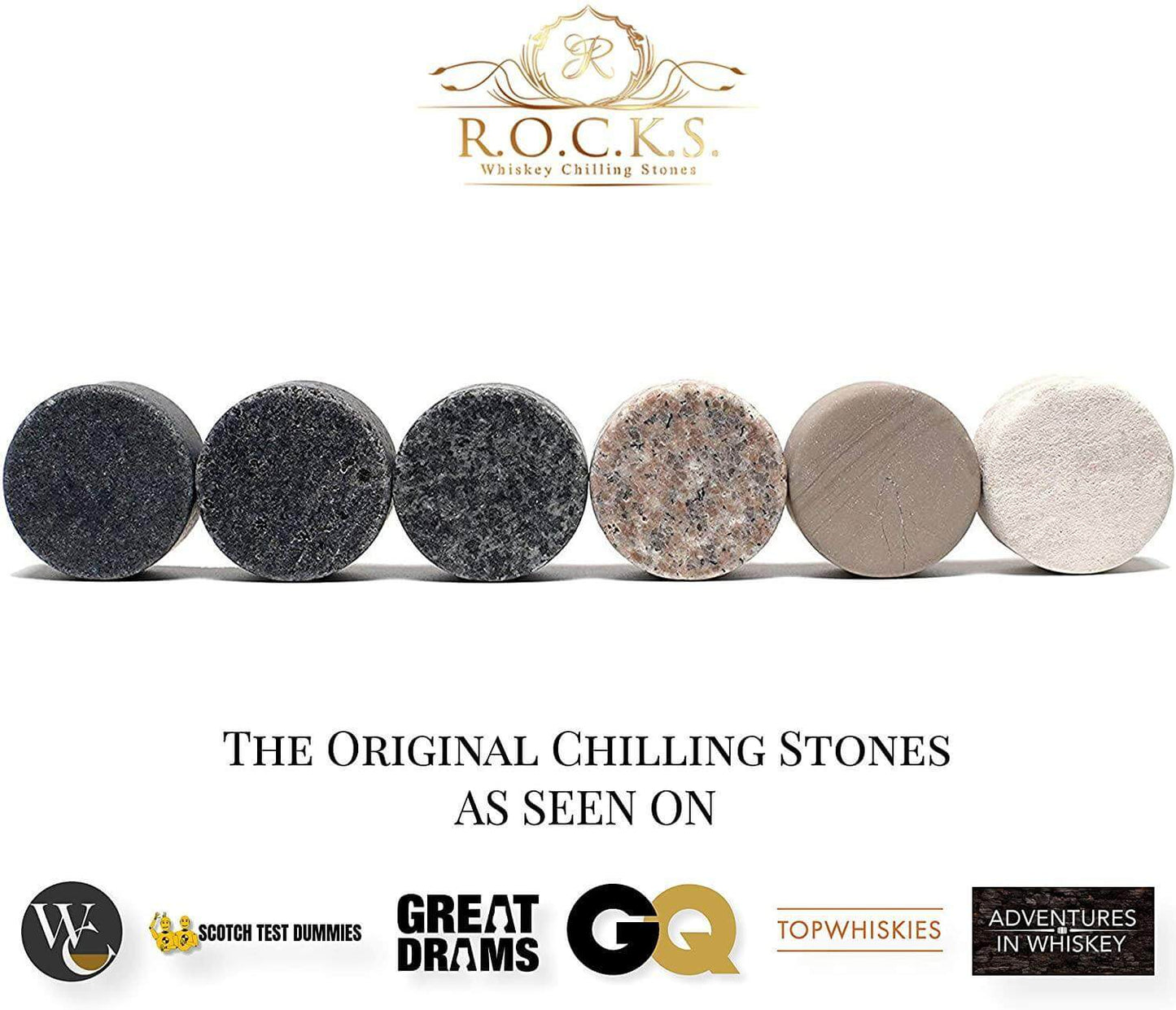 Whiskey Stones & Signature Glass