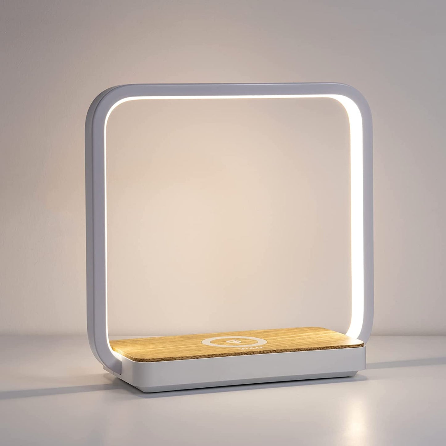 Bedside Lamp with Wireless Charger Touch Control Desk Lamp for Decor