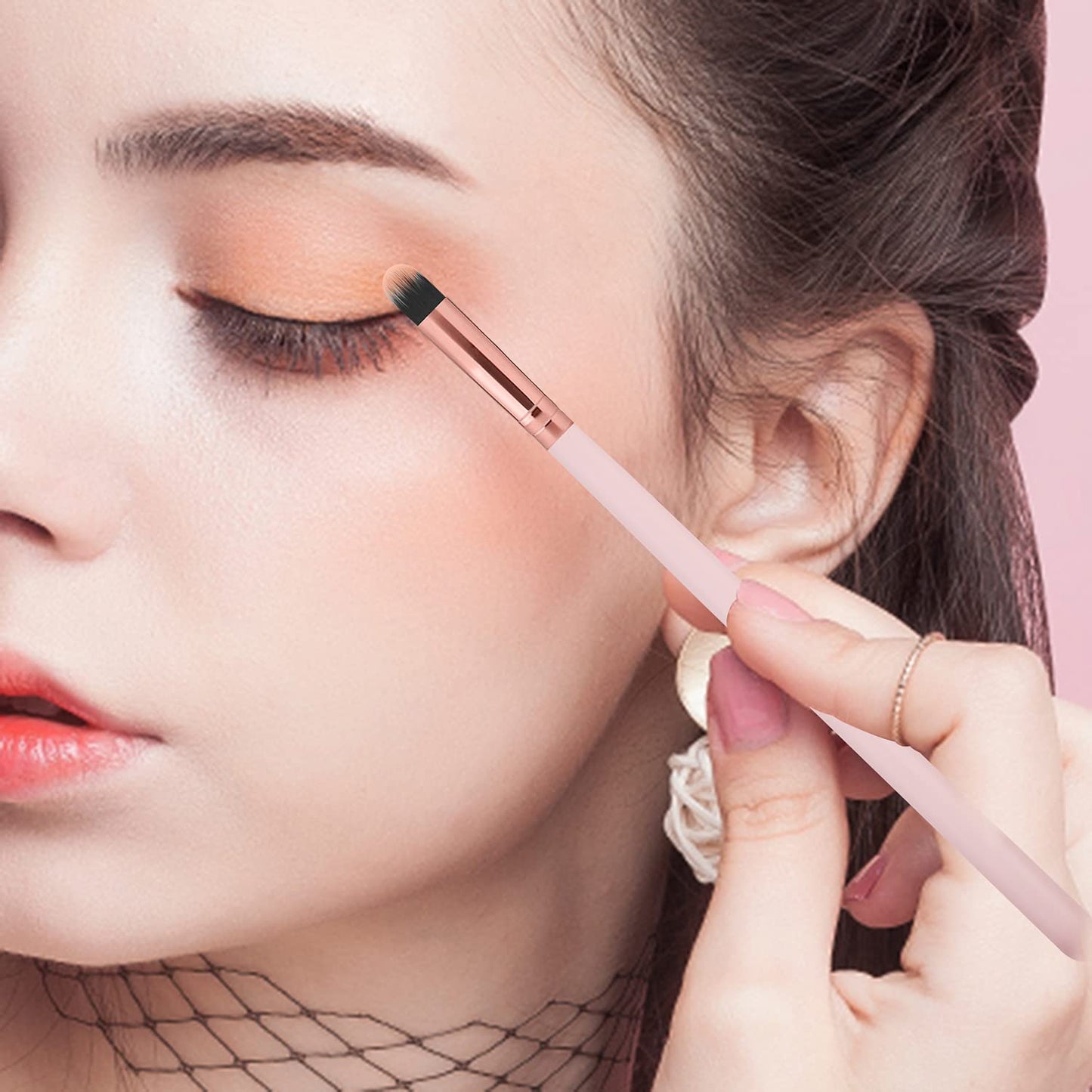 16Pcs Makeup Brushes Set with 1 Eyebrow Razor