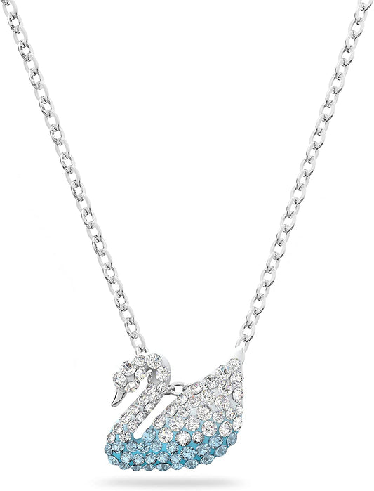 Iconic Swan Crystal Necklace