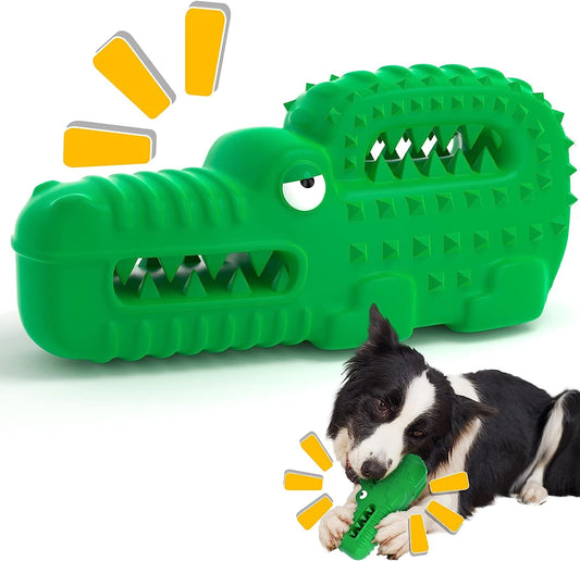 Dog Toy - Indestructible Squeaky Dog Chew - Toys for Aggressive Chewers