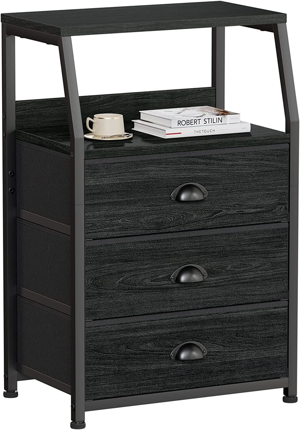 Bedroom Dresser Nightstand With Storage Drawers