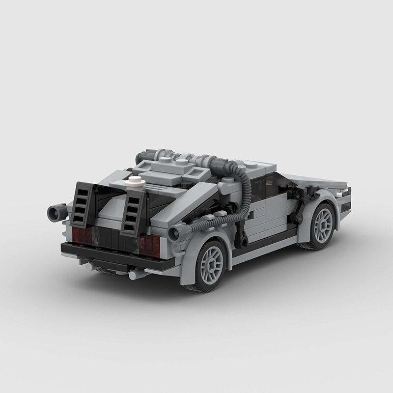 Back to the Future Lego Toys Car - Building Blocks Car