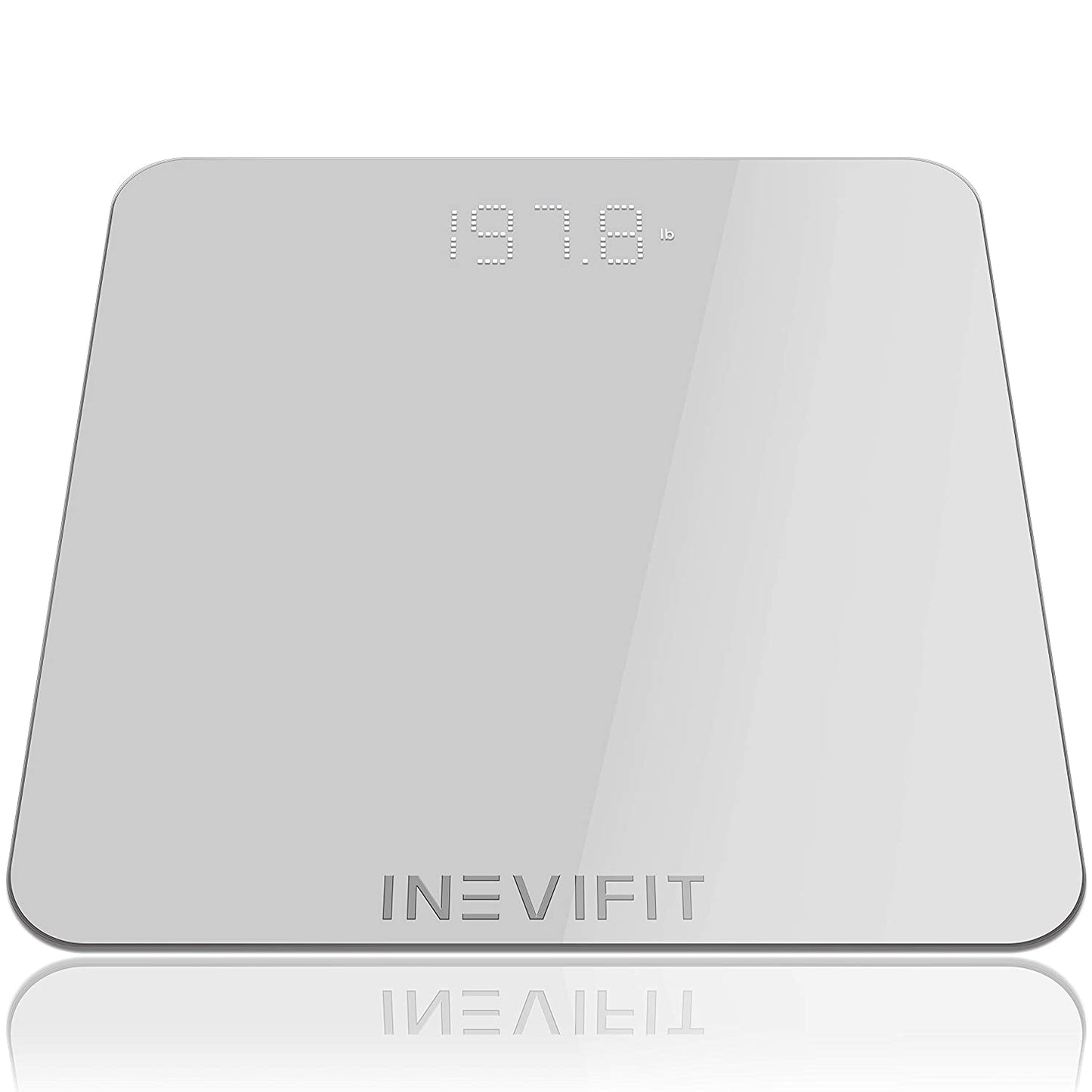 Digital Bathroom Body Scale Measures Weight up to 400 Lbs Includes Batteries