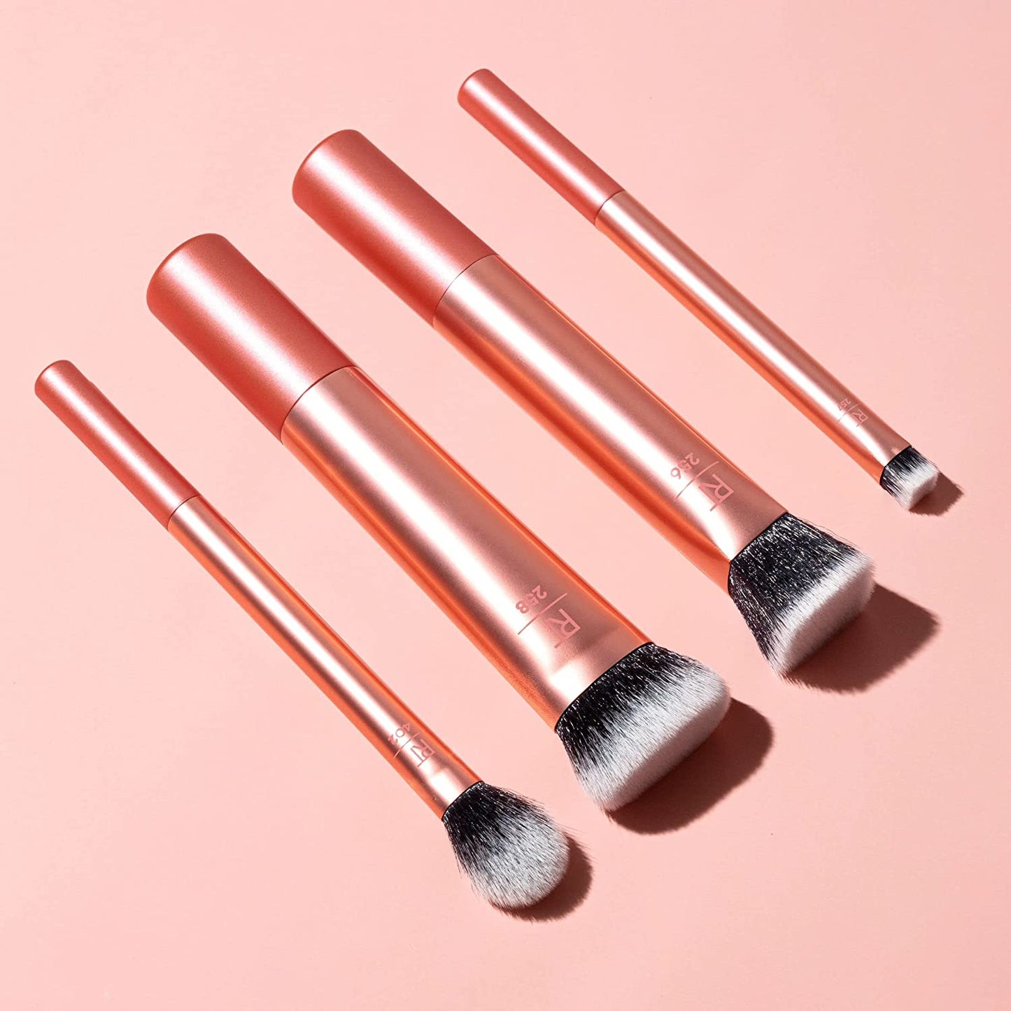 Face Base Makeup Brush Kit Works with Liquid Cream & Powder