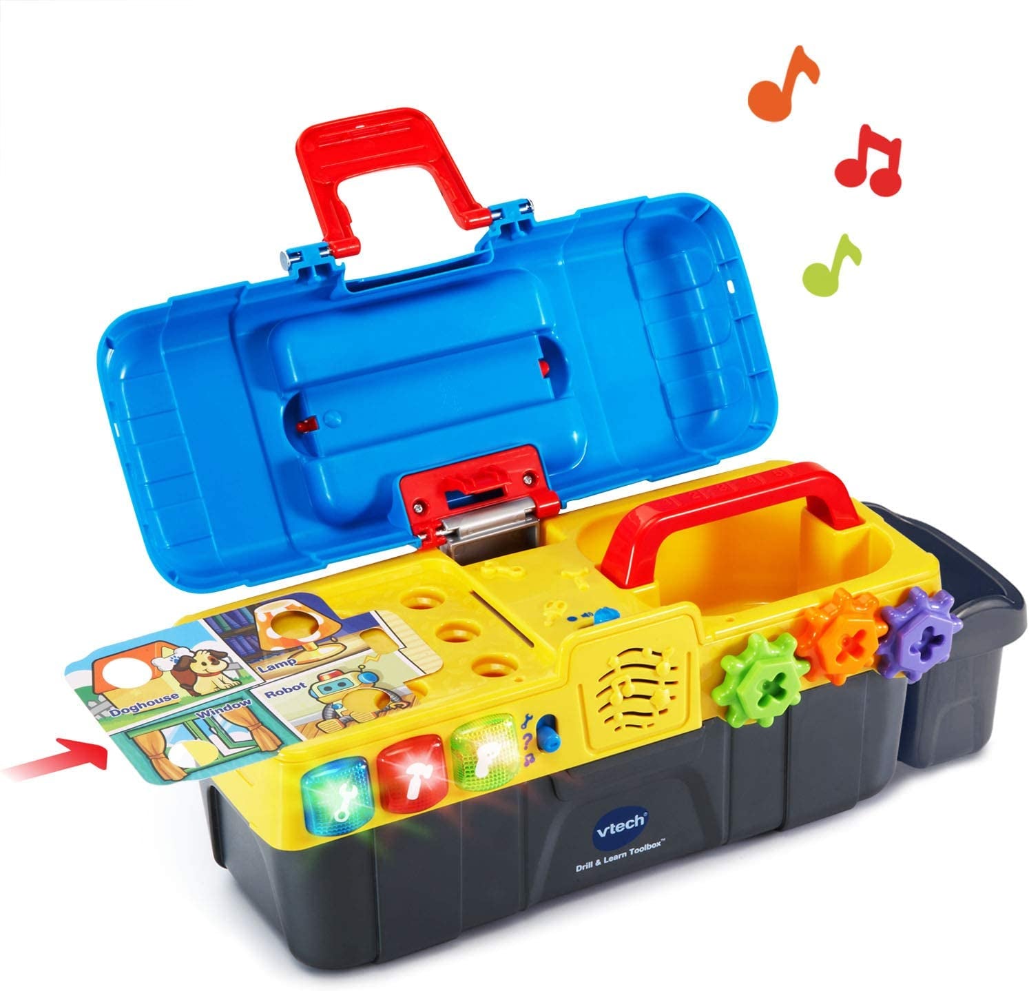 Kids Drill and Learn Toolbox Toddlers Toys