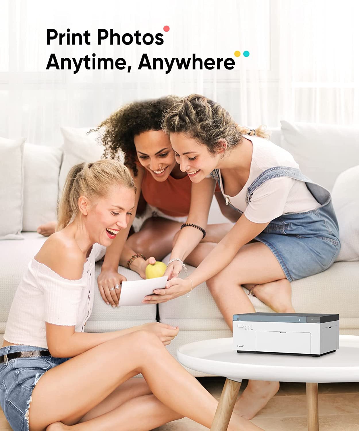 Photo Printer Full-Color Wi-Fi Picture Printer