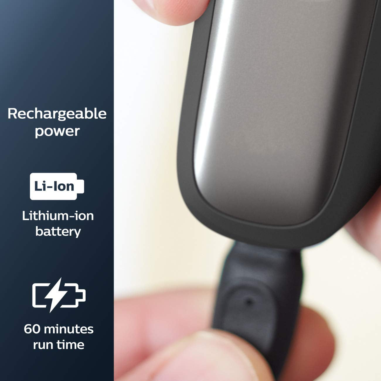 Philips Shaver - Rechargeable Wet & Dry Electric Shaver with Pop-Up Trimmer
