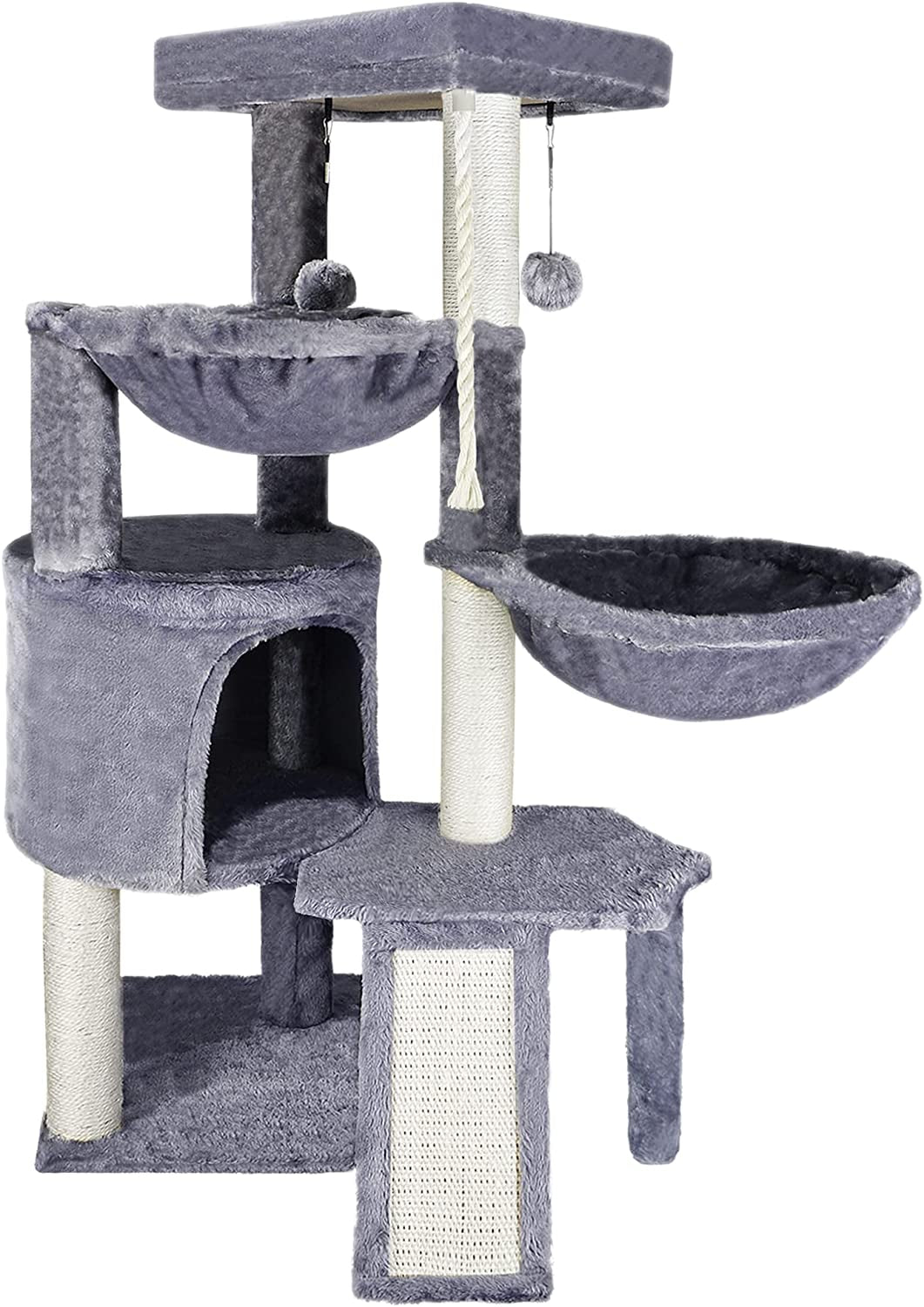 Cat Tree - Cat Condo With Two Hammocks